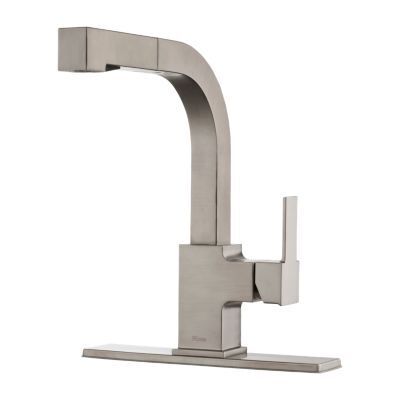 Pfister Stainless Steel Arkitek 1-handle, Pull-out Kitchen Faucet LG534-LPMS