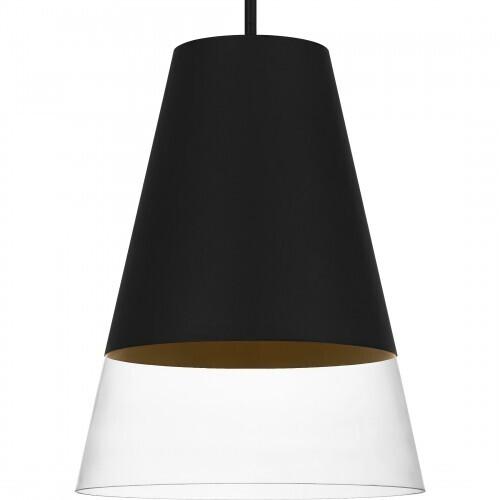 Quoizel PRG1514BBK Peregrine Mid pendant 1 light brushed black Mini Pendant