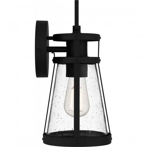 Quoizel BAB8406MBK Barber Outdoor wall 1 light matte black Outdoor Lantern