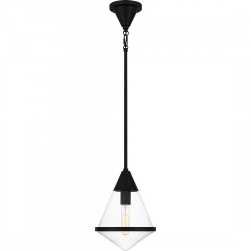 Quoizel QPP6160MBK Quoizel Piccolo Pendant Mini pendant 1 light matte black Mini Pendant