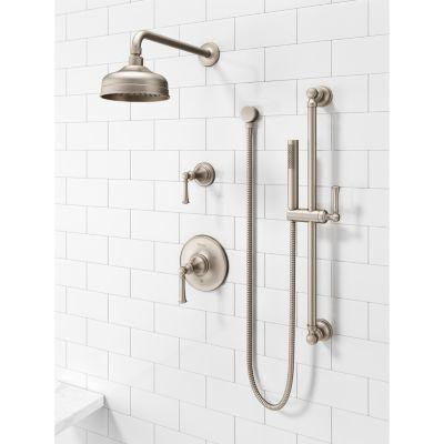 Pfister Brushed Nickel Tisbury 1-handle Shower, Trim Only LG89-7TBK