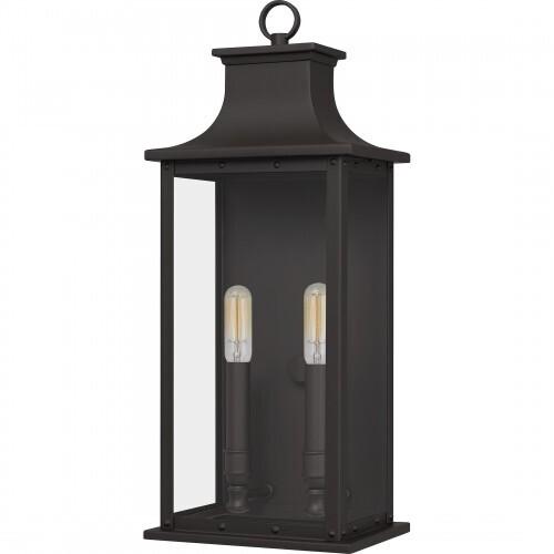Quoizel ABY8408OZ Abernathy Outdoor wall 2 lights old bronze Outdoor