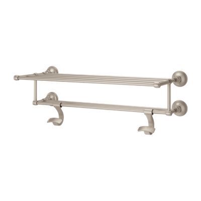Pfister Brushed Nickel Tisbury Towel Rack BTR-TB2K