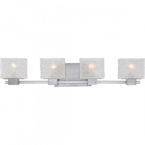 Quoizel MLD8604BN Melody Bath fixture 4 light brsh nikl Bath Light