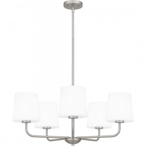 Quoizel GGR5028BN Gallagher Chandelier 5 lights brushed nickel Chandelier