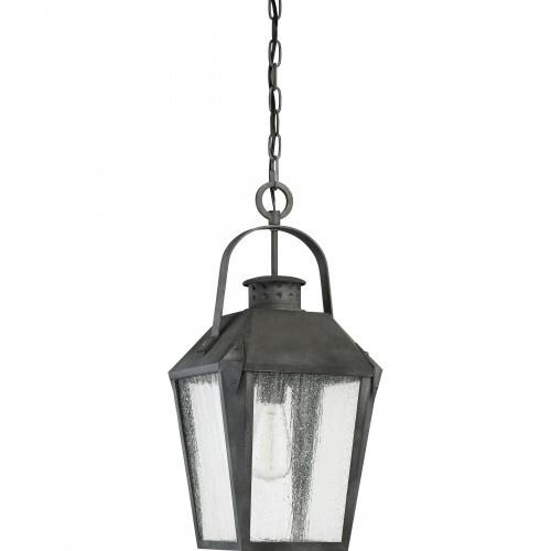 Quoizel CRG1910MB Carriage Outdoor hanging mottled black Outdoor Lantern