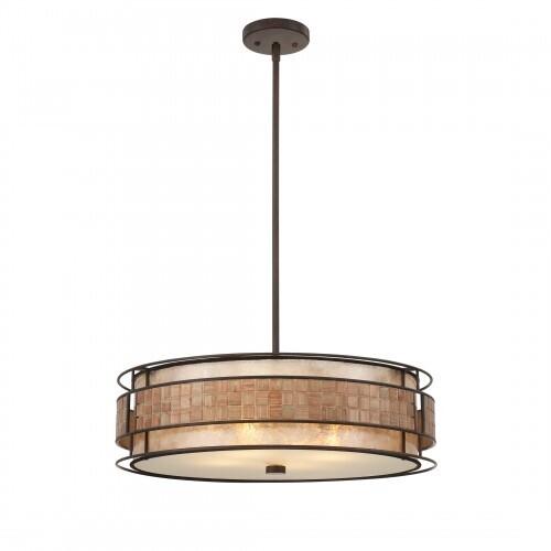 Quoizel MC8420CRC Laguna Pendant renaissance copper 22" Pendant