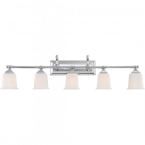 Quoizel NL8605C Nicholas Bath fixture 5 light plsh chrm Bath Light