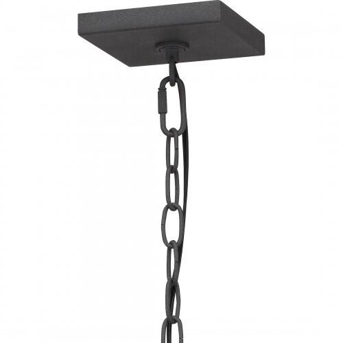 Quoizel TPE1908MB Thorpe Outdoor hanging 1 light mottled black Outdoor