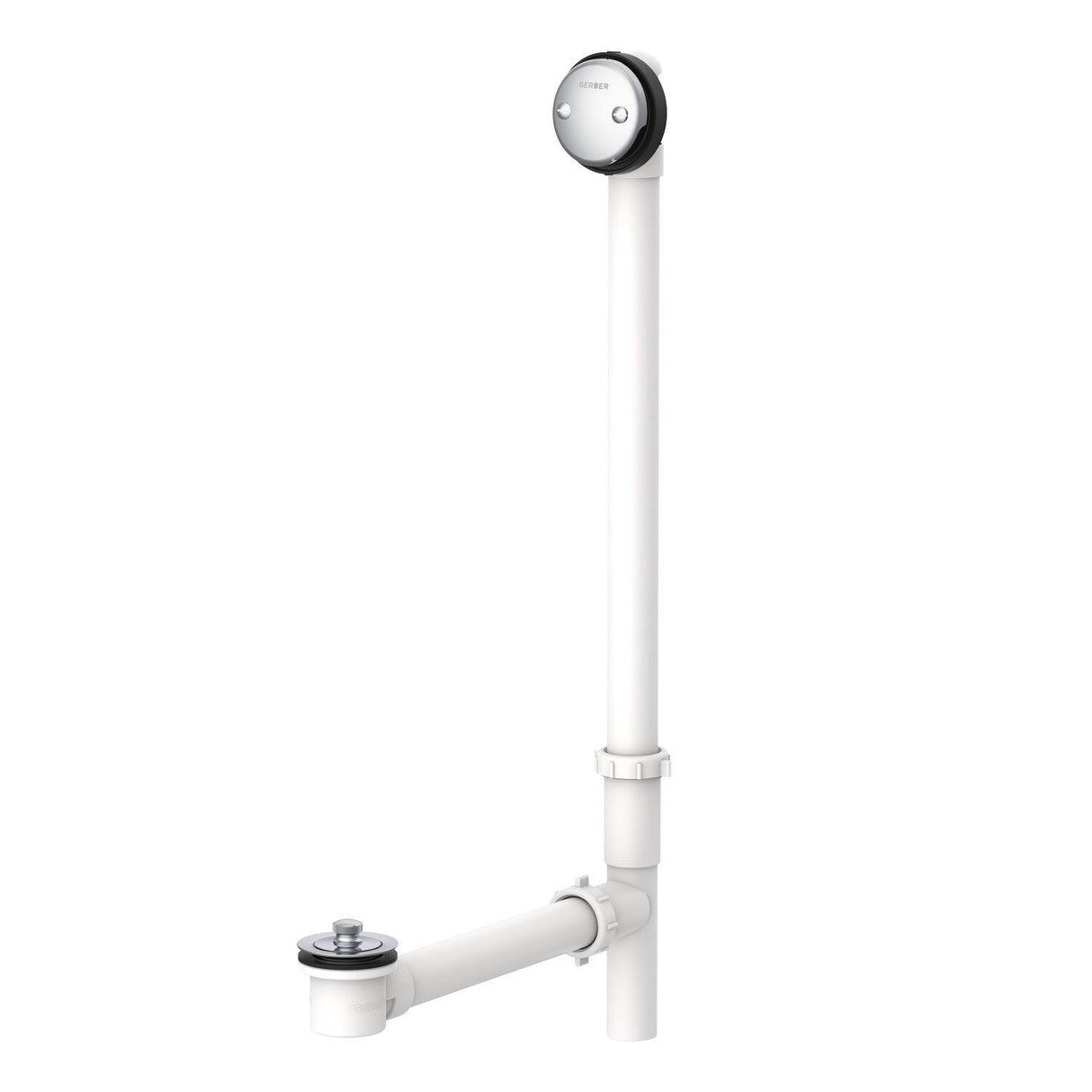 Gerber G0041553 Chrome Classics Pvc Lift & Turn Drain for Roman Tub