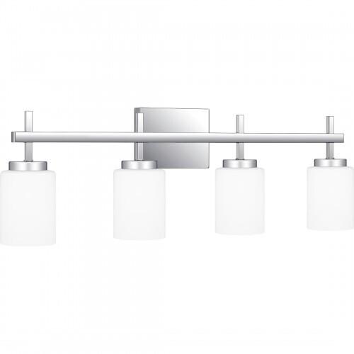 Quoizel WLB8631C Wilburn Bath 4 light led polished chrome Bath Light