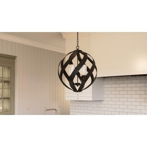 Quoizel BMS2820OK Blacksmith Pendant 4 lights old black Pendant