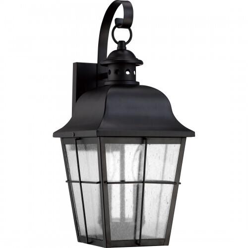 Quoizel MHE8409K Millhouse Outdoor wall mystic blck Outdoor Lantern