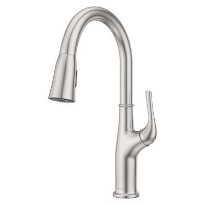 Pfister Stainless Steel 1-handle Pull-down Kitchen Faucet LG529-HGS