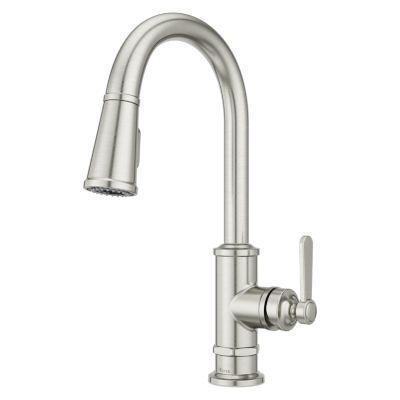 Pfister Stainless Steel 1-handle Pull-down Kitchen Faucet GT529-TDS
