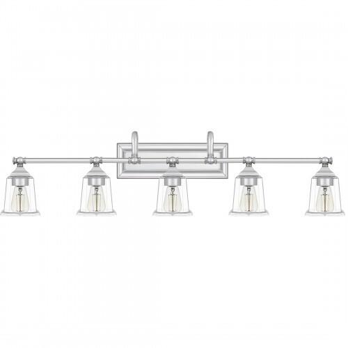 Quoizel NLC8605C Nicholas Bath 5 light polished chrome Bath Light