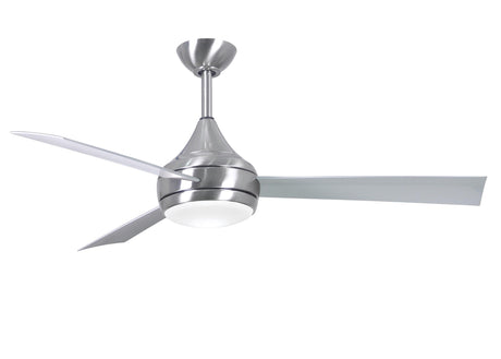 Matthews Fan DA-BS-WH Donaire wet location 3-Blade paddle fan constructed of 316 Marine Grade Stainless Steel