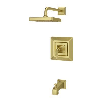 Pfister Brushed Gold Park Avenue 1-handle Tub & Shower, Trim Only LG89-8FEBG