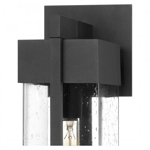 Quoizel WYN8406EK Wynn Outdoor wall 1 light earth black Outdoor