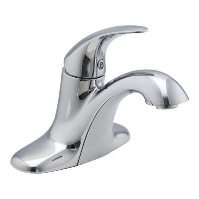 Pfister Polished Chrome Job Pack Serrano Single Control Bath Faucet LJ142-SR0C