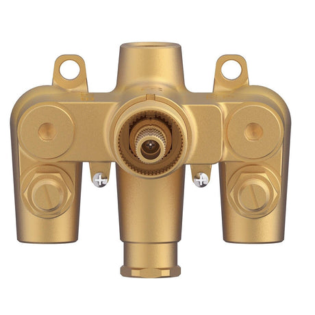 Gerber D155000BT Rough Brass Single Handle 3/4" Thermostatic Shower Valve