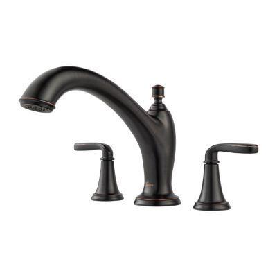 Pfister Tuscan Bronze Northcott 3-hole Roman Tub, Trim Only RT6-5MGY