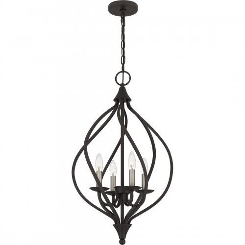 Quoizel DUP2816OZ Dupont Pendant 4 lights old bronze Pendant