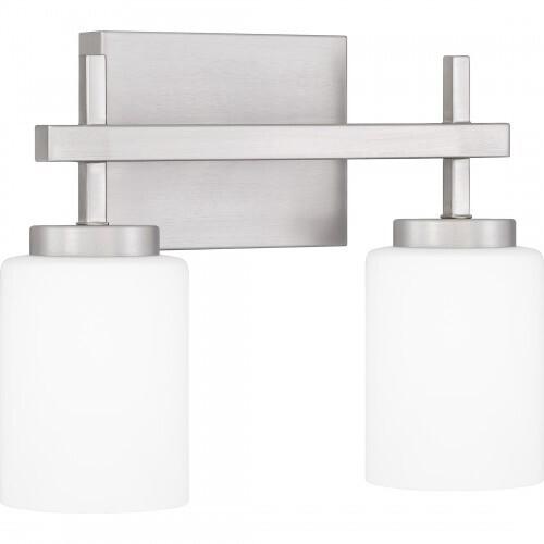 Quoizel WLB8613BN Wilburn Bath 2 light led brushed nickel Bath Light