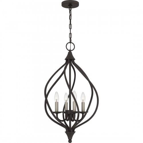 Quoizel DUP2816OZ Dupont Pendant 4 lights old bronze Pendant