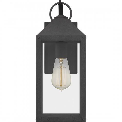 Quoizel TPE8406MB Thorpe Outdoor wall 1 light mottled black Outdoor