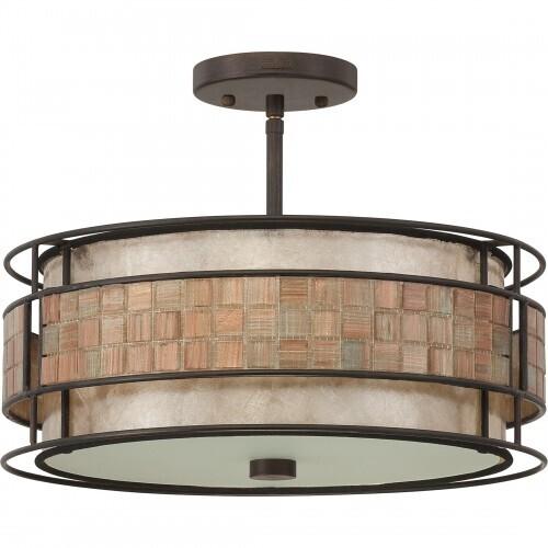 Quoizel MC842SRC Laguna Semi flush renaissance copper Semi-Flush Mount