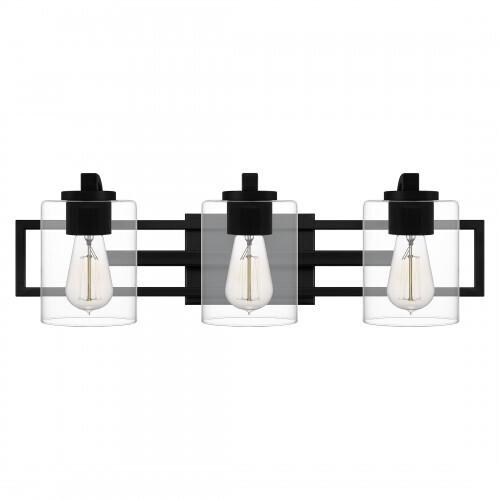 Quoizel LANS8624MBK Lansdowne Bath 3 lights matte black Bath