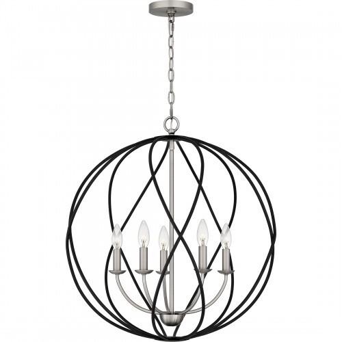 Quoizel BYN2824AN Bryn Pendant 5 lights antique nickel Pendant