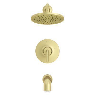 Pfister Brushed Gold 1-handle Tub & Shower Trim LG89-8TNTBG