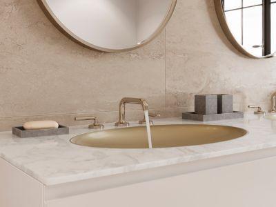 Pfister Polished Nickel 2-handle 8" Widespread Bathroom Faucet LG49-TNTD