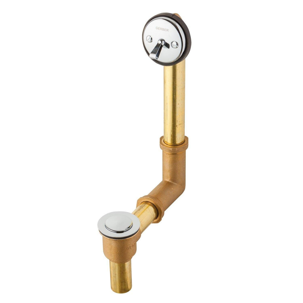 Gerber G0041801 Chrome Classics Pop-up All Drain In Shoe for Standard Tub