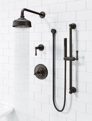 Pfister Tuscan Bronze Tisbury 1-handle Tub & Shower, Trim Only LG89-8TBY