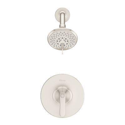 Pfister Brushed Nickel Weller 1-handle Shower, Trim Only LG89-7WRK