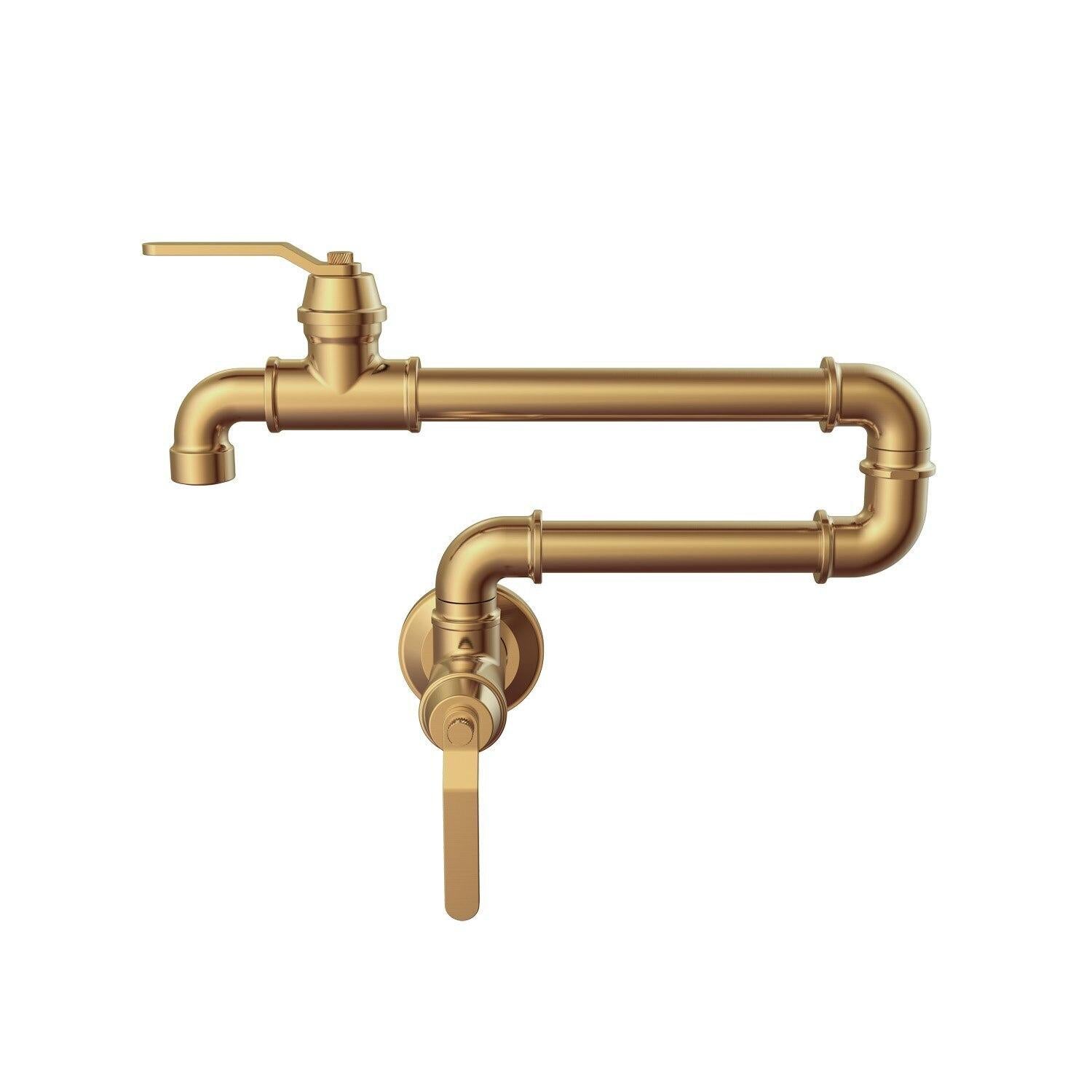 Gerber D205037 Chrome Kinzie Wall Mount Pot Filler