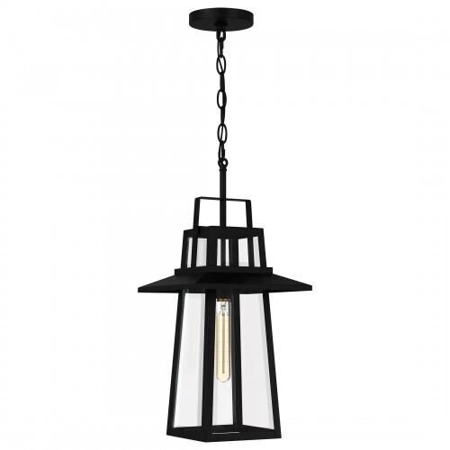 Quoizel DEV1910MBK Devonport Outdoor hanging 1 light matte black Outdoor