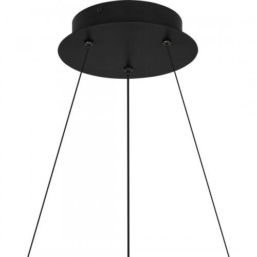 Quoizel PCMLK2820MBK Malik Pendant led light matte black Pendant