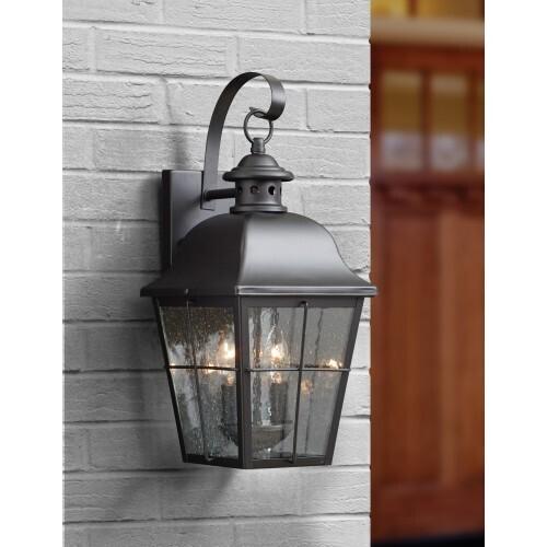 Quoizel MHE8409K Millhouse Outdoor wall mystic blck Outdoor Lantern