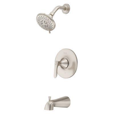 Pfister Brushed Nickel Weller 1-handle Tub & Shower, Trim Only LG89-8WRK