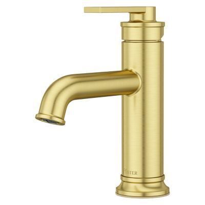 Pfister Brushed Gold Single Control Bathroom Faucet LG42-COL0BG