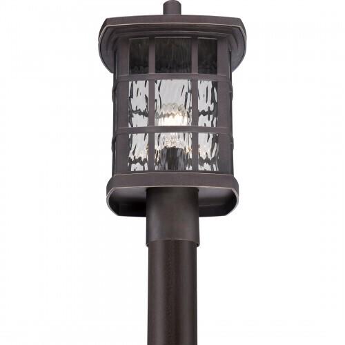 Quoizel SNN9009PN Stonington Outdoor post plld brnz Outdoor Lantern