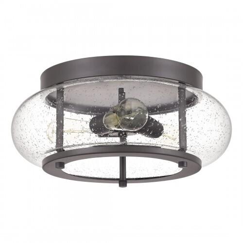 Quoizel TRG1616OZ Trilogy Flush mount 3 light old bronze Flush Mount