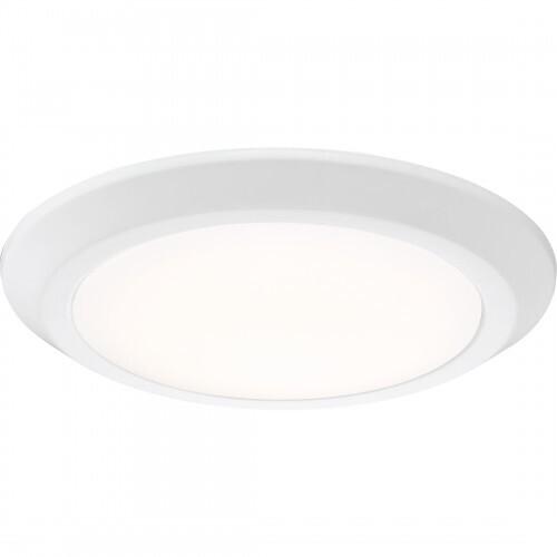 Quoizel VRG1612W Verge Flush mount 12"d white Flush Mount