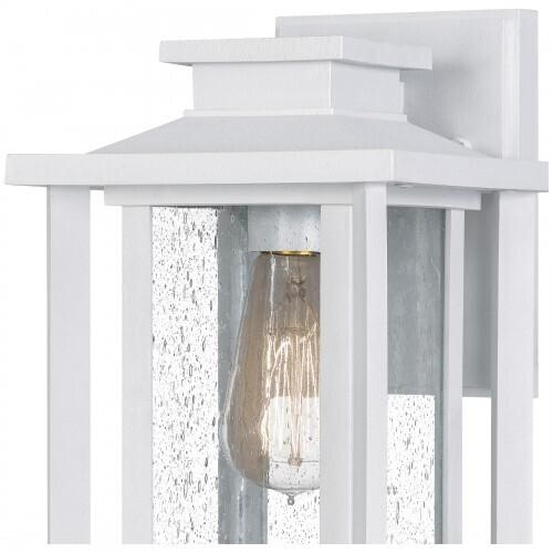 Quoizel WKF8407W Wakefield Outdoor wall 1 light white lustre Outdoor