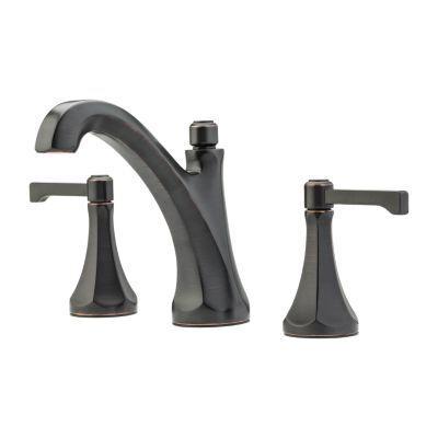 Pfister Tuscan Bronze Arterra 8" Widespread Lavatory Faucet LG49-DE0Y