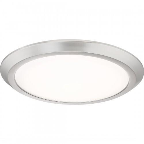 Quoizel VRG1616BN Verge Flush mount 16"d brushed nickel Flush Mount